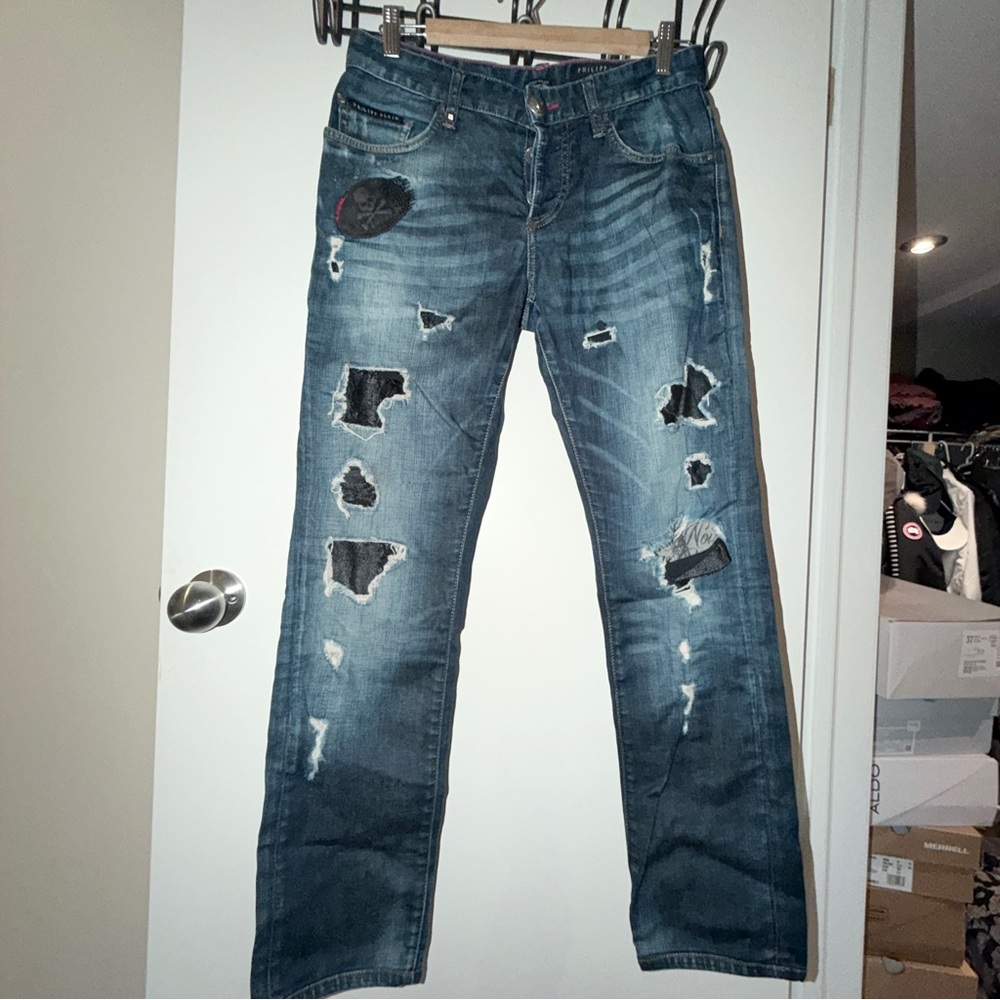 Philipp Plein Straight Supreme Jeans